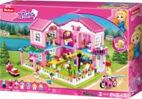 Sluban Holiday Villa (Girl's Dream) bouwstenen set (M38-B0721) - thumbnail