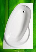 Ligbad Polysan Viva 170x75x60 cm Asymmetrisch Links Wit Polysan - thumbnail