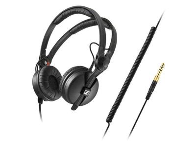 Sennheiser HD 25 Plus DJ On Ear koptelefoon Kabel Zwart Zwenkbare oorschelpen