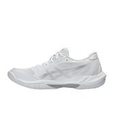 Asics Gel-Rocket 12 Binnensportschoen Dames White/Pure Silver 39,5 - thumbnail
