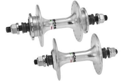 Miche Naafset Primato Pista/Pista 36G hoge flens 2 lagers zilver Miche Naafset Primato Pista/Pista 36G hoge flens 2 lagers zilver