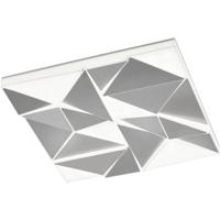 LED Plafondlamp - Plafondverlichting - Trion Trupoz - 45W - Aanpasbare Kleur - Vierkant - Mat Chroom - Aluminium - thumbnail