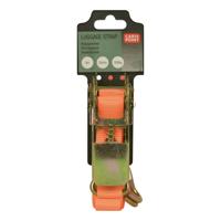 Carpoint ratelspanband met haken 25 mm 5 meter 350 kg oranje - thumbnail