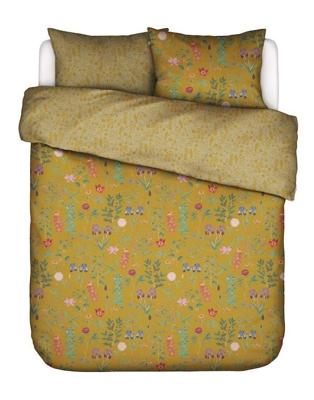 Essenza Essenza Marigold Dekbedovertrek Flower ochre 260x200/220