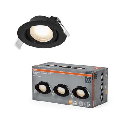 OSRAM HOMELIGHTING 4058075853836 Plafondspot, LED-plafondspot Zwart