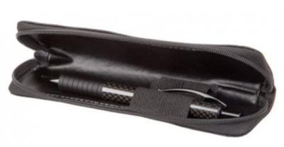 Juscha JU-2731 Pennenetui Alassio Van Polyester En Katoen. Zwart 17x5x2cm Juscha JU-2731 Pennenetui Alassio Van Polyester En Katoen. Zwart 17x5x2cm