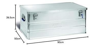 Alutec CLASSIC 142 11142 Transportkist Aluminium (l x b x h) 895 x 495 x 375 mm
