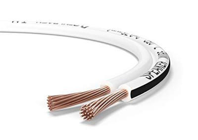 Oehlbach 206 Luidsprekerkabel 2 x 0.75 mm² Wit 10 m Oehlbach 206 Luidsprekerkabel 2 x 0.75 mm² Wit 10 m