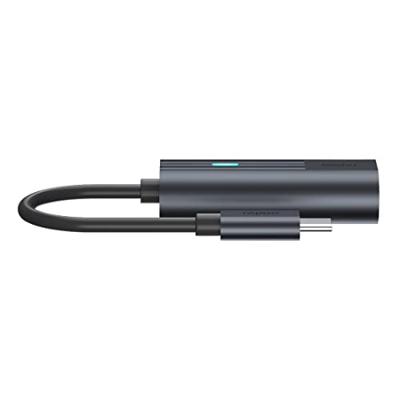 Rapoo UCA-1006 USB Type-C naar RJ-45 Zwart - thumbnail