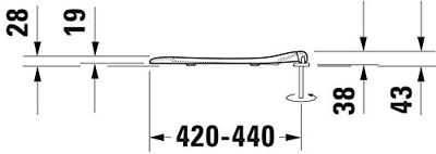 Duravit Duraplus Closetzitting Met Deksel Wit 0064200000
