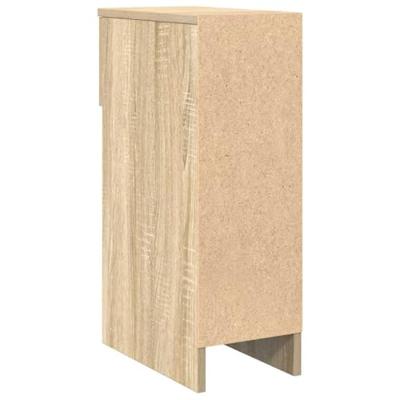 Nachtkastje met lade 20x36x60 cm sonoma eikenkleurig