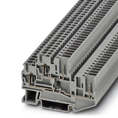 Phoenix Contact 3040753 Componentenserieklem 5.2 mm Spanveer Grijs 50 stuk(s)