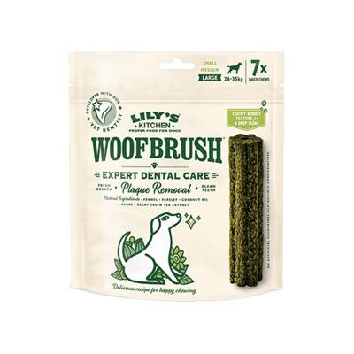 Lily&apos;s Kitchen Woofbrush Dental kauwsticks hondensnacks L x2
