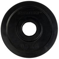 Tunturi Rubberen halterschijf l 2 x 0,5 kg - thumbnail