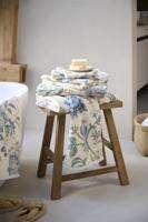 Pip Studio Pip Studio Secret Garden handdoek WitBlauw 55x100 cm - thumbnail