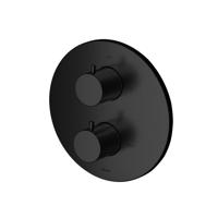 Hotbath Cobber Inbouw Thermostaat Afbouwdeel Zwart Mat CB009 - thumbnail