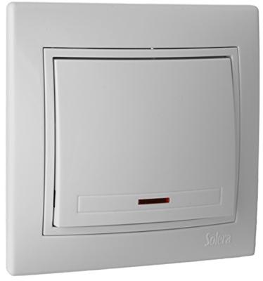 Schakelaar Solera erp02ilu 8,3 x 8,1 cm