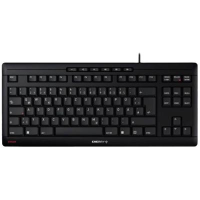 CHERRY STREAM KEYBOARD TKL toetsenbord Universeel USB QWERTZ Duits Zwart