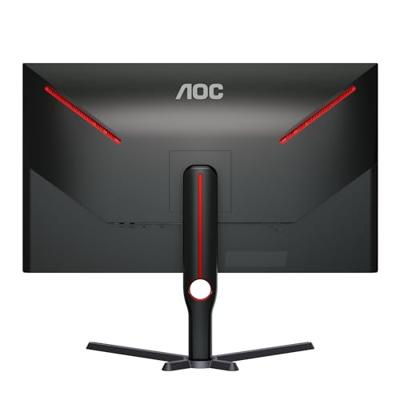 PC-scherm - AOC - U32G3X - 32 UHD 4K - IPS paneel - 144Hz - 1ms - In hoogte verstelbaar - 2 HDMI 2 DP - Adaptive Sync - Zwart