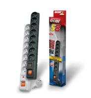 ACAR S8 Zwart 8 AC-uitgang(en) 230 V 5m - thumbnail
