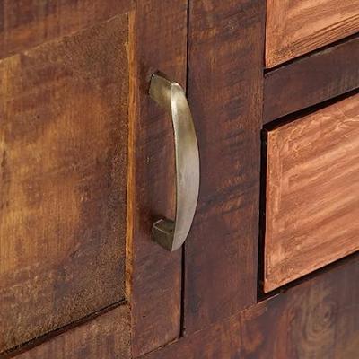 Dressoir 118x30x75 cm massief mangohout