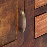 Dressoir 118x30x75 cm massief mangohout - thumbnail