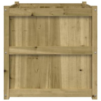VidaXL Plantenbak 70x70x70 cm geïmpregneerd grenenhout