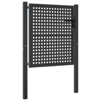 Tuinpoort Antraciet 100x100 cm Staal - thumbnail