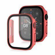 Hard case 44mm - Rood - Geschikt voor Apple Watch 44mm - thumbnail