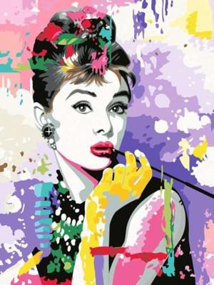 Ravensburger creart schilderen op nummer - audrey hepburn
