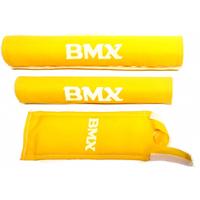 Pad set BMX compleet geel - thumbnail