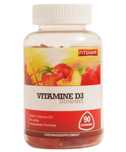 Fitshape Vitamine D3 90 Gummies