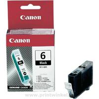Canon Inktcartridge BCI-6 BK Origineel Zwart 4705 A 002 - thumbnail