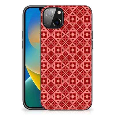 iPhone 14 Plus Back Case Batik Rood