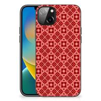 iPhone 14 Plus Back Case Batik Rood - thumbnail