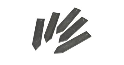 Leistenen plantetiketten set van 5 stuks Leistenen plantetiketten set van 5 stuks