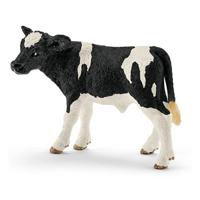 Schleich Zwartbonte Kalf - thumbnail