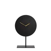Light & Living Tafelklok Waiwo - Zwart|Goud - 30x10x45,5cm - thumbnail