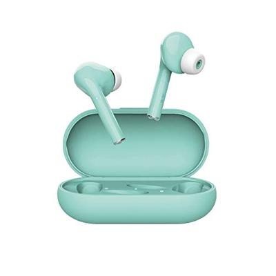 Trust Mobile Nika Touch Draadloze Bluetooth Oordopjes, Wireless Earphones met Oplaadcase (16 uur Speeltijd, Ingebouwde Microfoon, TWS) Turquoise