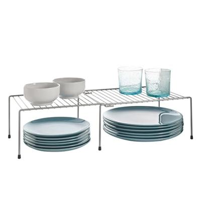 Metaltex Uitschuifbaar Rek 24x15x33/57 cm Zilver