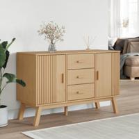 Dressoir OLDEN 114x43x73,5 cm massief grenenhout bruin - thumbnail