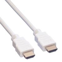 VALUE HDMI High Speed Cable met Ethernet M-M, wit, 5 m - thumbnail
