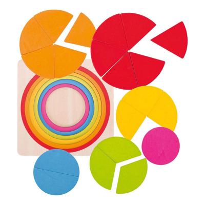 Goki houten lagenpuzzel cirkel, 21st. Goki houten lagenpuzzel cirkel, 21st.
