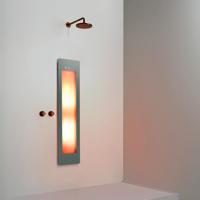 Sunshower Round Medium One - Inbouw - Infrarood - 33 x 140 x 10 cm - Grijs - thumbnail