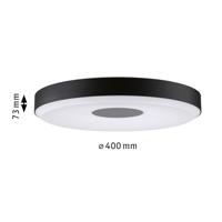 Paulmann 79518 Pane II LED-plafondlamp LED LED 23 W Zwart, Grijs - thumbnail