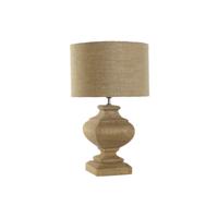 Bureaulamp Home ESPRIT Natuurlijk Jute Hout 50 W 220 V 36 x 36 x 58 cm - thumbnail
