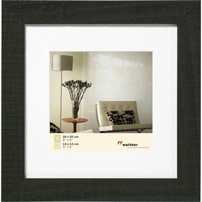 walther+ design HO220B Wissellijst Papierformaat: 20 x 20 cm (b x h) 20 cm x 20 cm Zwart