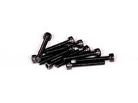 M3x20mm Cap Head (Black) (10pcs) (AXA088) - thumbnail