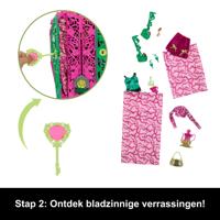 Monster High Skulltimate Secrets Venus McFlytrap pop + kledingkast - thumbnail