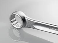 Stahlwille Ring-steeksleutelset | 6-delig sleutelwijdte 7-19 mm | vorm A chroom-legering-staal | 1 stuk - 96400813 96400813 - thumbnail